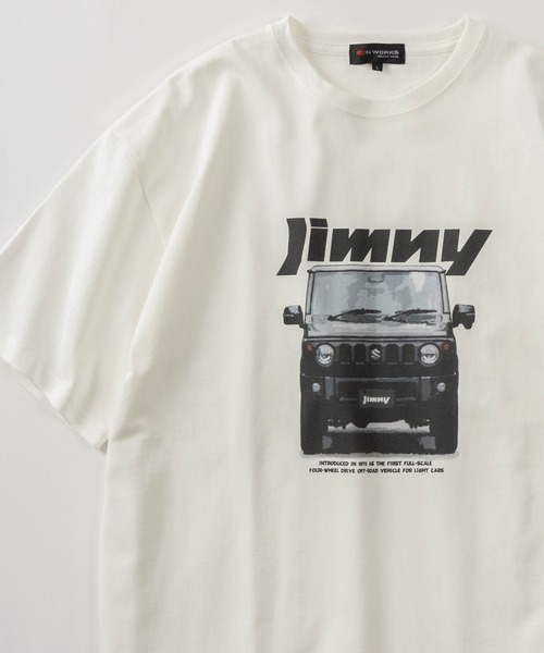 ジャニーズJr. -  Man Tシャツ tシャツ 「78」スズキ・ジムニー フォトプリント Tシャツ