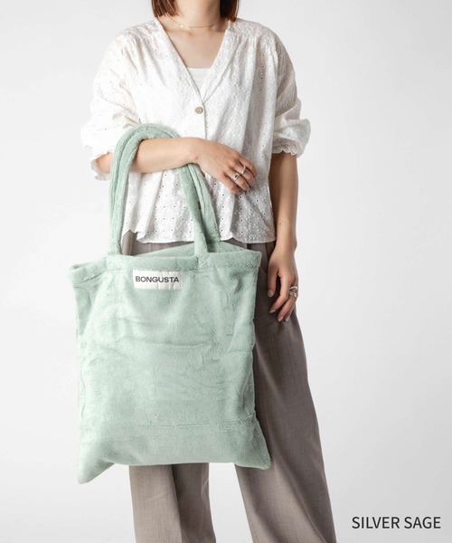 BONGUSTA パイルトートバッグ BONGUSTA トートバッグ NARAM TOTEBAG SMALL ボングスタ パイル