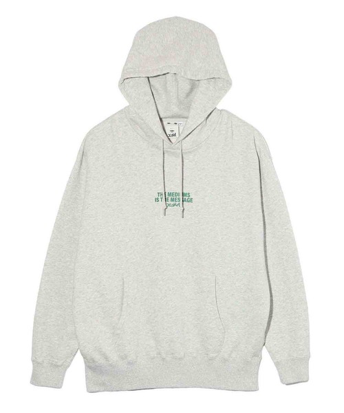 X-girl（エックスガール） プルオーバーパーカー L ネイビー