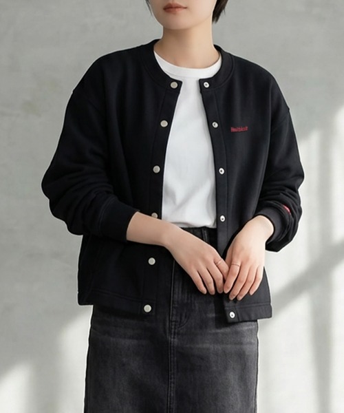 Crew neckKnit カーディガン Healthknit（ヘルスニット） カーディガン 「Healthknit」Classic
