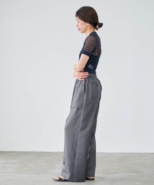 IENA パンツ イージーベイカーパンツ レディース : ZOZOTOWN