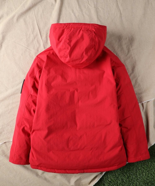 CAMP7（キャンプセブン） ダウンジャケット M レッド レディース