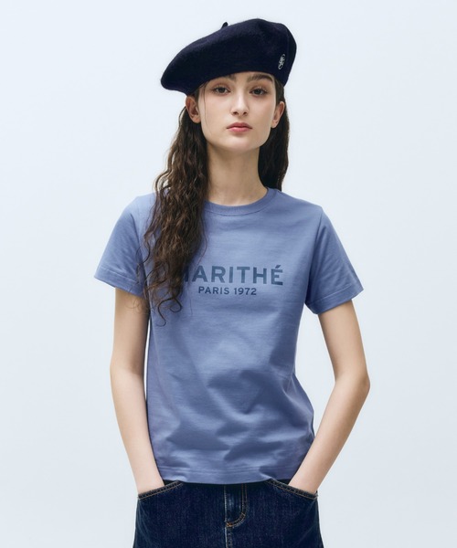 tシャツ W REGULAR LOGO TEE レディース
