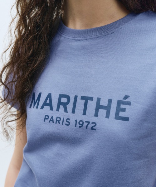 【Marithe+Francois Girbaud】関税/送料込み REGULAR LOGO TEE MARITHE + FRANCOIS GIRBAUD tシャツ W REGULAR LOGO TEE