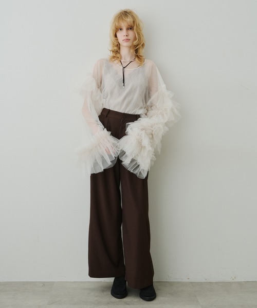 LA BELLE ETUDE（ラベルエチュード） ブラウス シャツ ボリューム