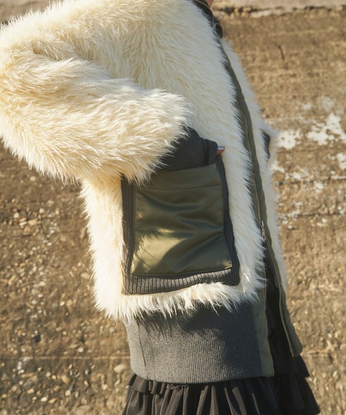 ジャケット・アウター OMMO VOLUME SLEEVE FOOD BZ OMMO ONLINE STORE / OUTER