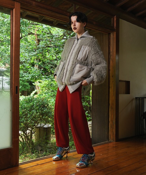 Ω オーム BALMUNG ジャージブルゾン 19AW tk.TAKEO KIKUCHI（ティーケータケオキクチ） ブルゾン アウター