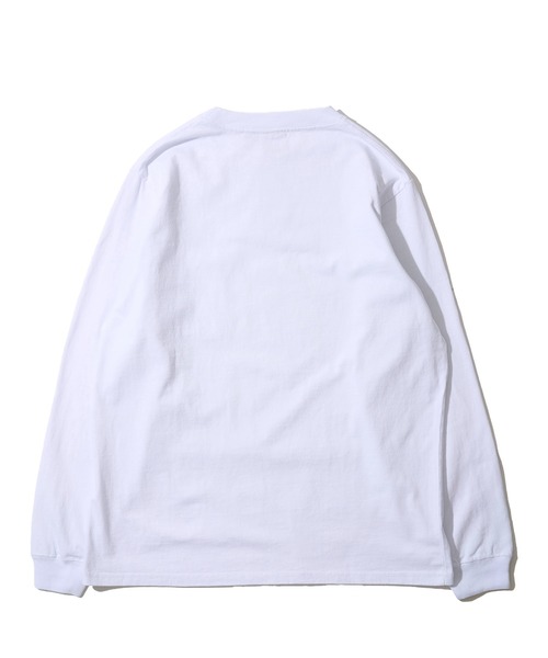 「Goodwear」 長袖Tシャツ MEDIUM グレイッシュベージュ メンズ