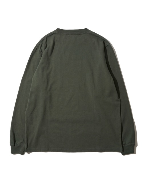 「Goodwear」 長袖Tシャツ MEDIUM グレイッシュベージュ メンズ