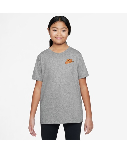ナイキ キッズ Tシャツ 半袖 Nike NSW Futura Camo T-Shirt - Gray/Orange NIKE（ナイキ） tシャツ YTH NSW BOXY キッズ 子供服 : ZOZOTOWN Yahoo