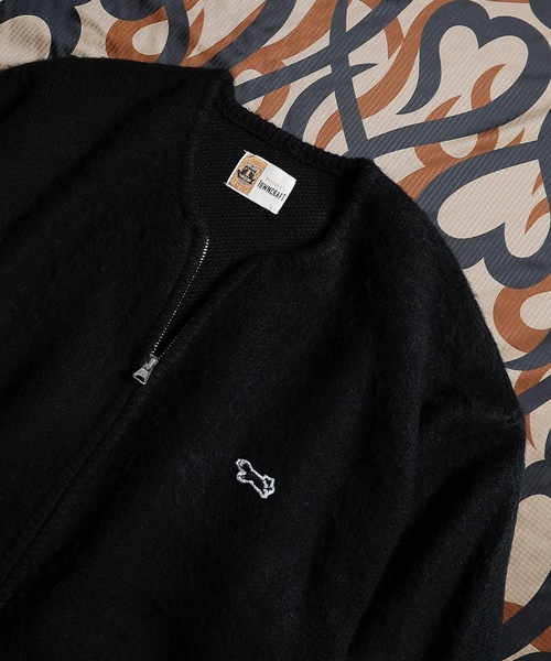 「n(n) BY NUMBER (N)INE」 ジップアップブルゾン M グレー メンズ_画像3