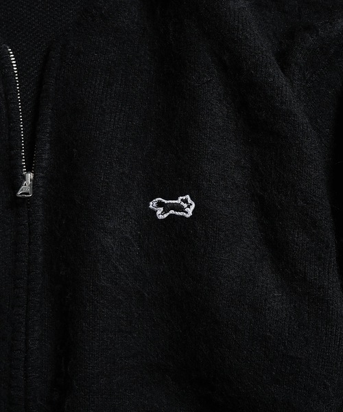 「n(n) BY NUMBER (N)INE」 ジップアップブルゾン M グレー メンズ_画像4