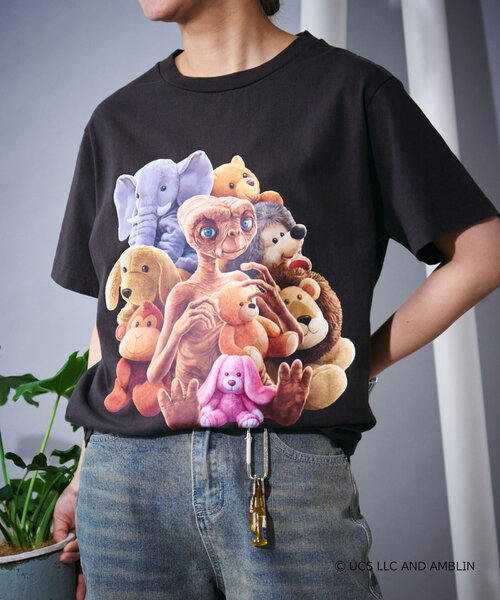 「UCS」 半袖Tシャツ X-LARGE ブラック レディース_画像8