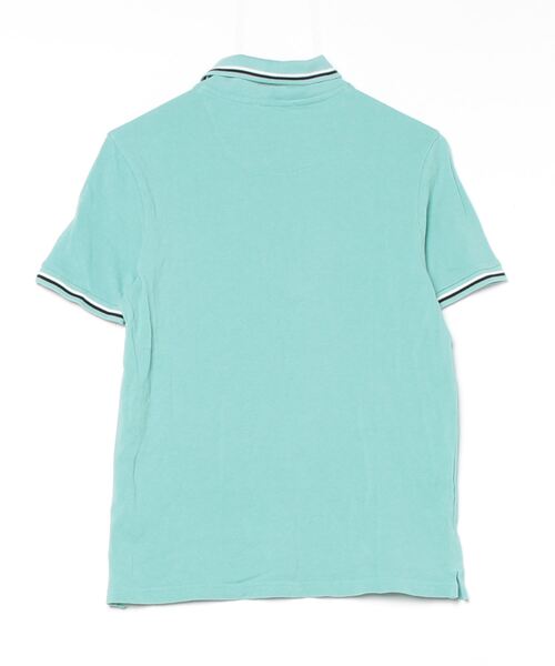 「LYLE&SCOTT」 刺繍半袖ポロシャツ S グリーン メンズ_画像2