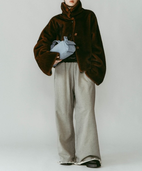 Knuth Marf / チェスターコート/FREE/ウール/ブラウン/KM23AG04/クヌースマーフ Knuth Marf（クヌースマーフ） コート アウター 「Knuth Marf」point