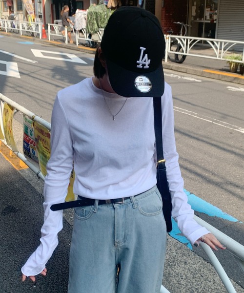 tシャツ 「7色展開/カラバリ豊富」ベーシックカラースラブシアーロンT
