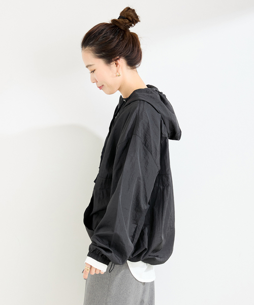 「B.C STOCK」 ブルゾン FREE ブラック レディース_画像7