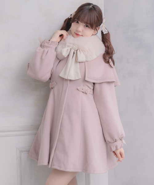 ROJITA（ロジータ） コート アウター マルチWAYケープファーカラー