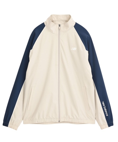 ニューバランス(new balance) ウインドブレーカー ジャケット メンズ ウーブントラックジャケット 裏トリコット起毛 AMJ53171-SHY New Balance（ニューバランス） ジャージ ウーブントラックジャケット