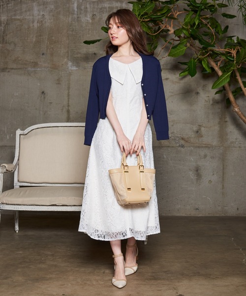 「NOELA」 ノースリーブワンピース M ピンク レディース_画像2