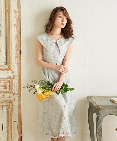 「NOELA」 ノースリーブワンピース M ピンク レディース_画像3