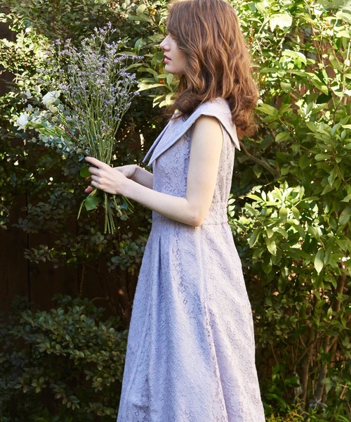 「NOELA」 ノースリーブワンピース M ピンク レディース_画像5