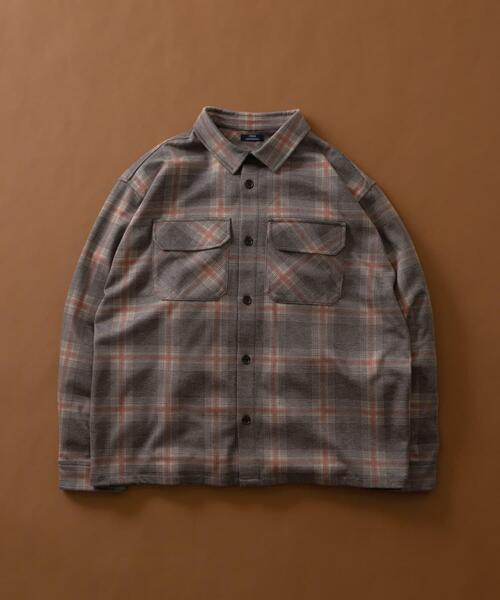 【美品】完売品 URBAN RESEARCH CHECK CPO JACKET ITEMS URBANRESEARCH（アイテムズ アーバンリサーチ） コート