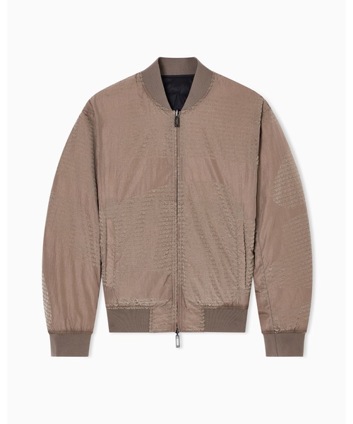 【エンポリオアルマーニ】新品未使用定価168,000円ウールはブルゾンXL EMPORIO ARMANI ダウンジャケット ダウン 「エンポリオ アルマーニ