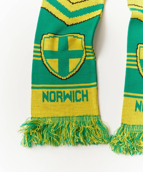 ROOP TOKYO マフラー Football Scarf リブ編み チームエンブレム