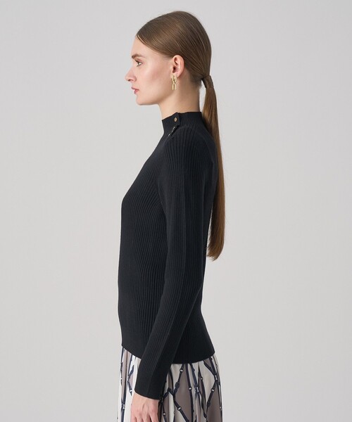 ANAYI（アナイ） ニット セーター メリノワイドリブハイネック プル