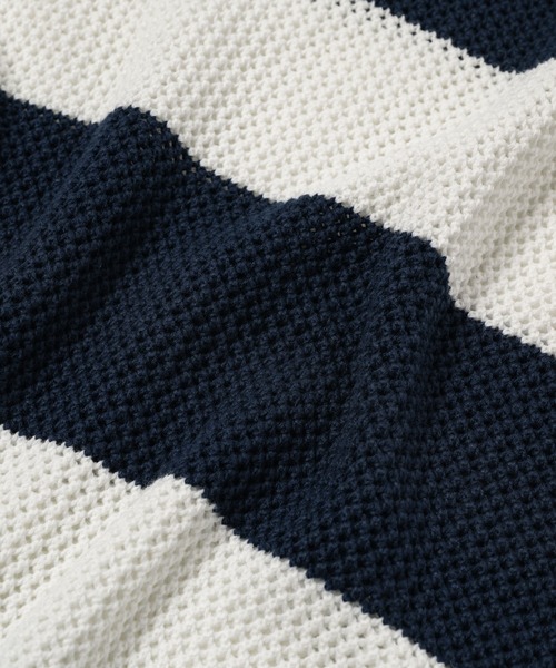 「ADAMASTE」 半袖ニット MEDIUM グレー メンズ_画像3