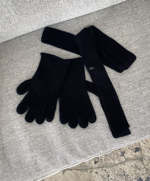 手袋 マフラー セット 赤（ファッション）（色：レッド系）の商品一覧