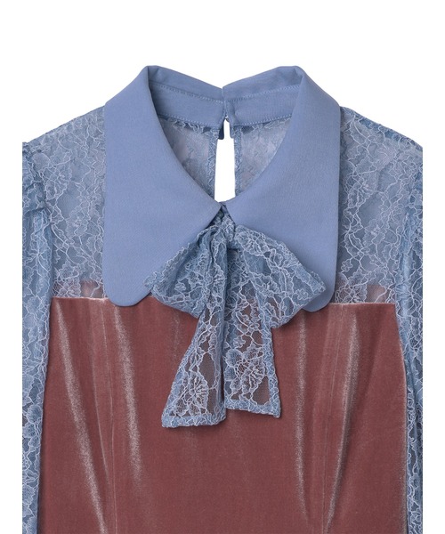 PAMEO POSE（パメオ ポーズ） 長袖ワンピース SMALL ピンク レディース