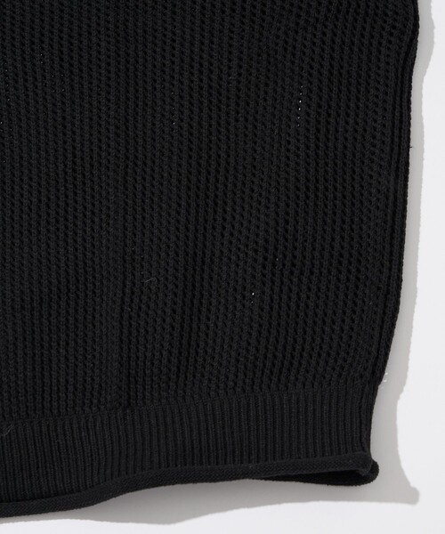 「HINSON」 ニットカーディガン MEDIUM オフホワイト メンズ_画像7