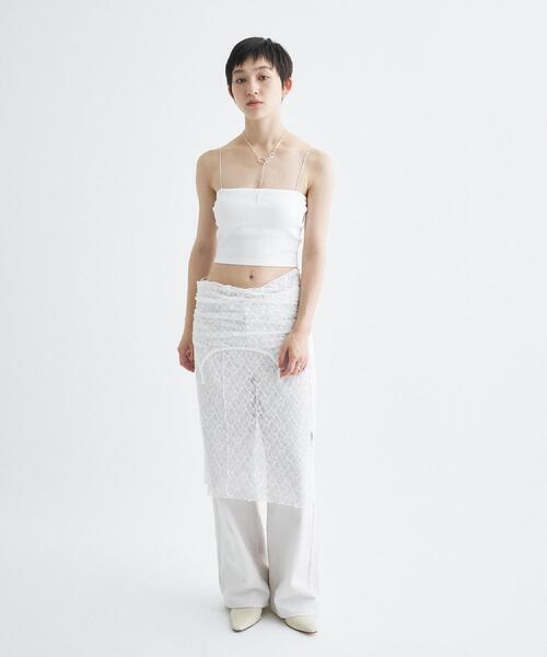 チューブトップ ベアトップ 「Re」bandeau bra topの画像