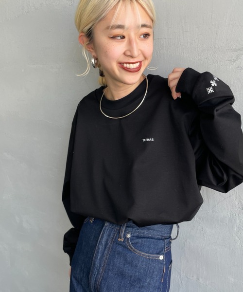TATRAS（タトラス） tシャツ SICADO ワンポイントロゴ ロングスリーブT