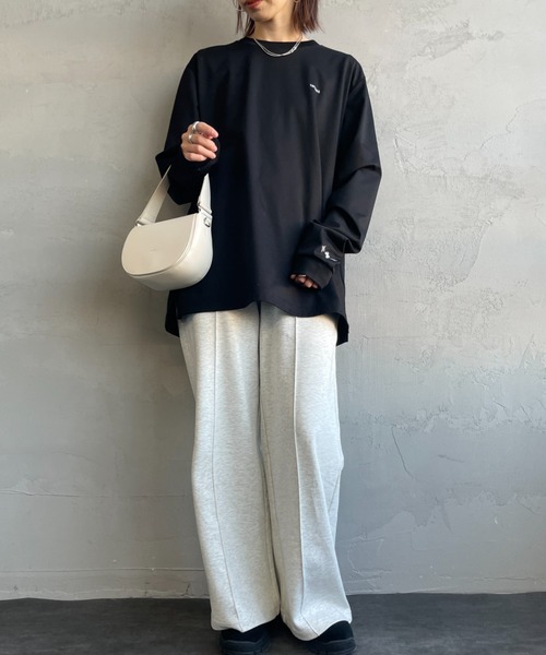 TATRAS（タトラス） tシャツ SICADO ワンポイントロゴ ロングスリーブT