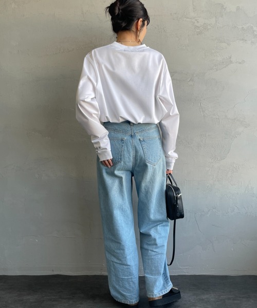 TATRAS（タトラス） tシャツ SICADO ワンポイントロゴ ロングスリーブT