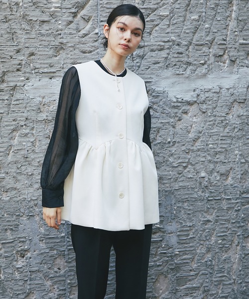 「SMILE ORCHID」 セットアップ L ネイビー レディース_画像6