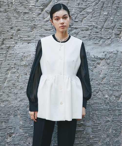 「SMILE ORCHID」 セットアップ L ネイビー レディース_画像7