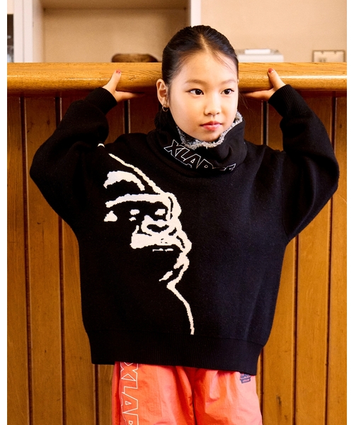 XLARGE KIDS（エクストララージ キッズ） ニット セーター OGフェイス