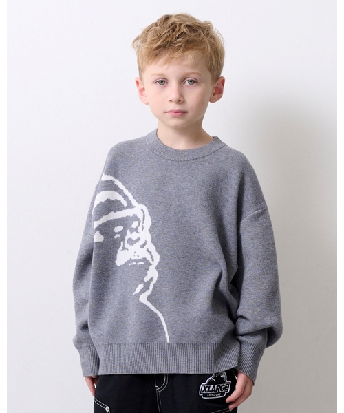 XLARGE KIDS（エクストララージ キッズ） ニット セーター OGフェイス