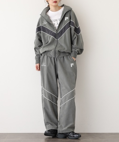 FOXRUN（フォックスラン） ブルゾン アウター パイピング切替ピーチ