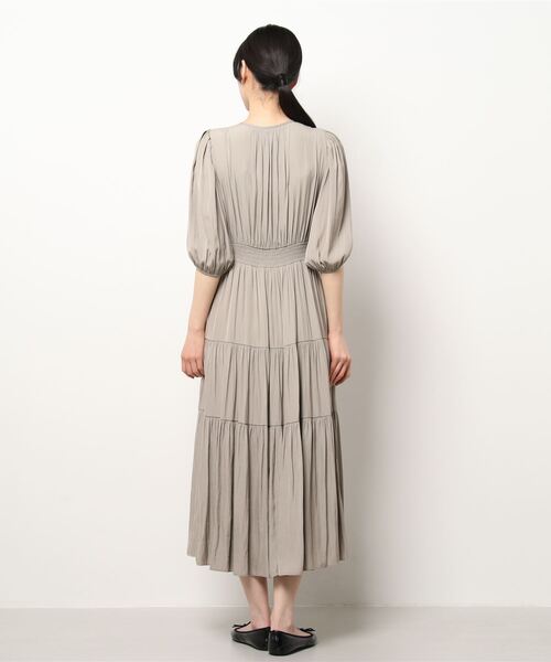 「CASA FLINE」 7分袖ワンピース FREE ブルー レディース_画像3