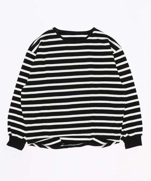 「DOUX ARCHIVES」 長袖カットソー FREE ネイビー レディース_画像4