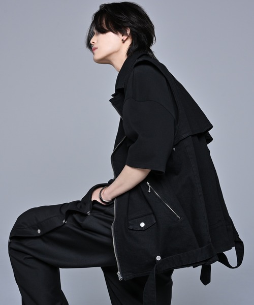 「ADRER」 ベスト SMALL ブラック メンズ_画像4