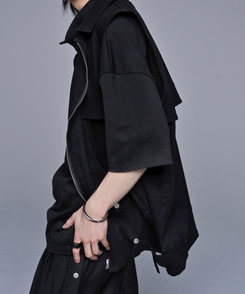 「ADRER」 ベスト SMALL ブラック メンズ_画像5