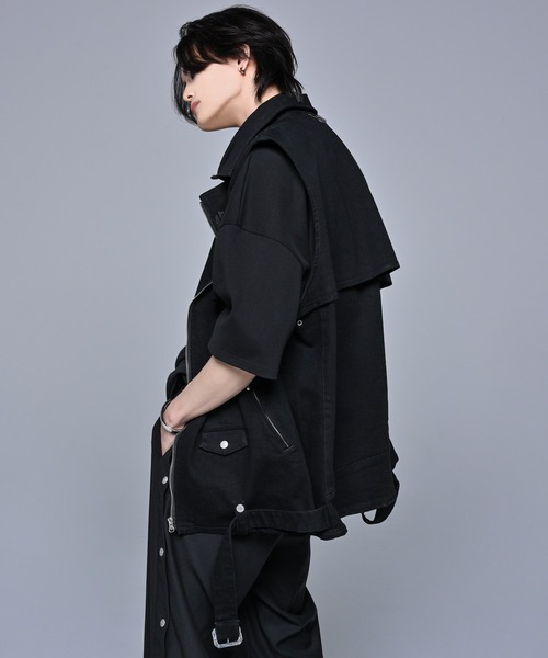 「ADRER」 ベスト SMALL ブラック メンズ_画像8