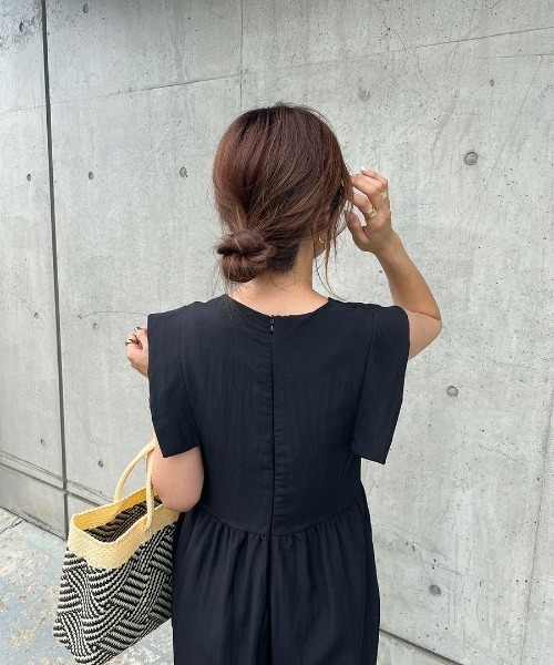 「ISOOK」 オールインワン FREE ブラック レディース_画像3