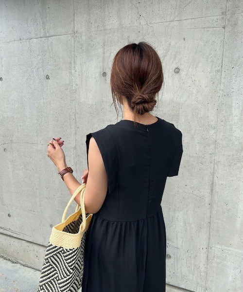 「ISOOK」 オールインワン FREE ブラック レディース_画像6